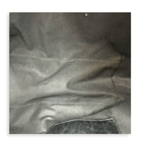 Barbes Shopping Tote Bag Medium Black in Calfskin