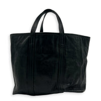 Barbes Shopping Tote Bag Medium Black in Calfskin