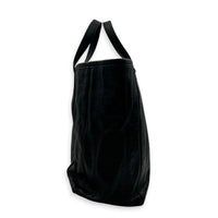 Barbes Shopping Tote Bag Medium Black in Calfskin