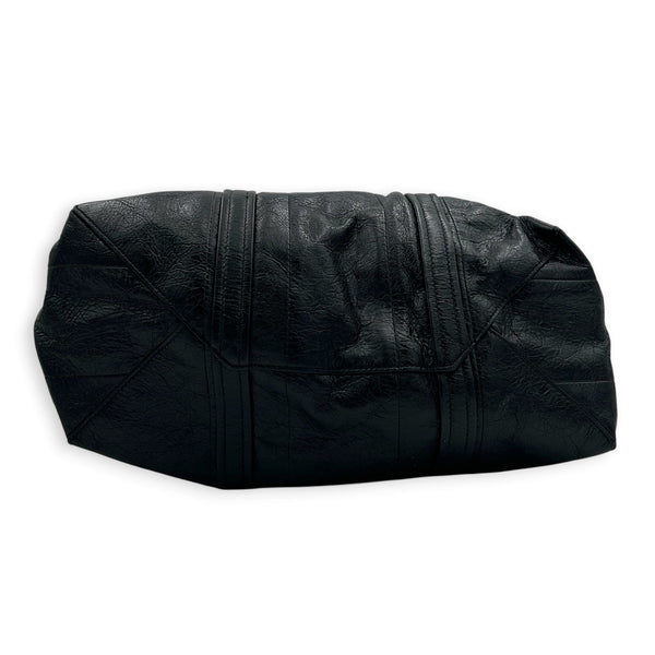 Barbes Shopping Tote Bag Medium Black in Calfskin