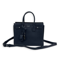 Sac de Jour Top Handle Bag Blue, Palladium hardware