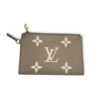 NeoNoe Bucket Bag Tourterelle/Crème in Monogram Empreinte Leather, Gold hardware