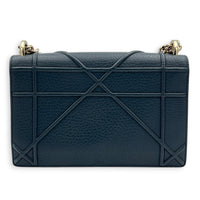 Diorama Green Shoulder Bag in Calfskin, Gold hardware