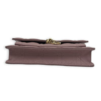 Miss Dior Pink Wallet On Chain in Lambskin, Gold hardware