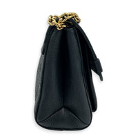 Vavin BB Black Shoulder Bag in Monogram Empreinte Leather, Gold hardware
