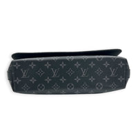 District Messenger Monogram Eclipse in Monogram Coated Canvas, Silver hardware