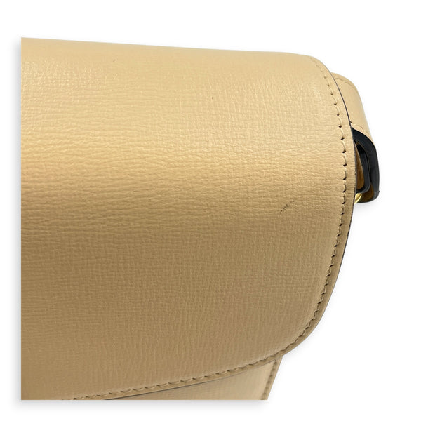 Horsebit 1955 Shoulder Bag Beige, Gold hardware