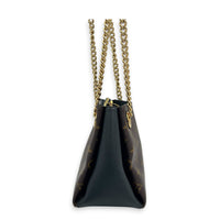 Surene Shoulder Bag BB Brown in Monogram Coated Canvas, Gold hardware