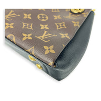 Surene Shoulder Bag BB Brown in Monogram Coated Canvas, Gold hardware