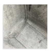Belt Nano Grey Top Handle Bag in, Gold hardware