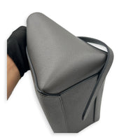 Belt Nano Grey Top Handle Bag in, Gold hardware